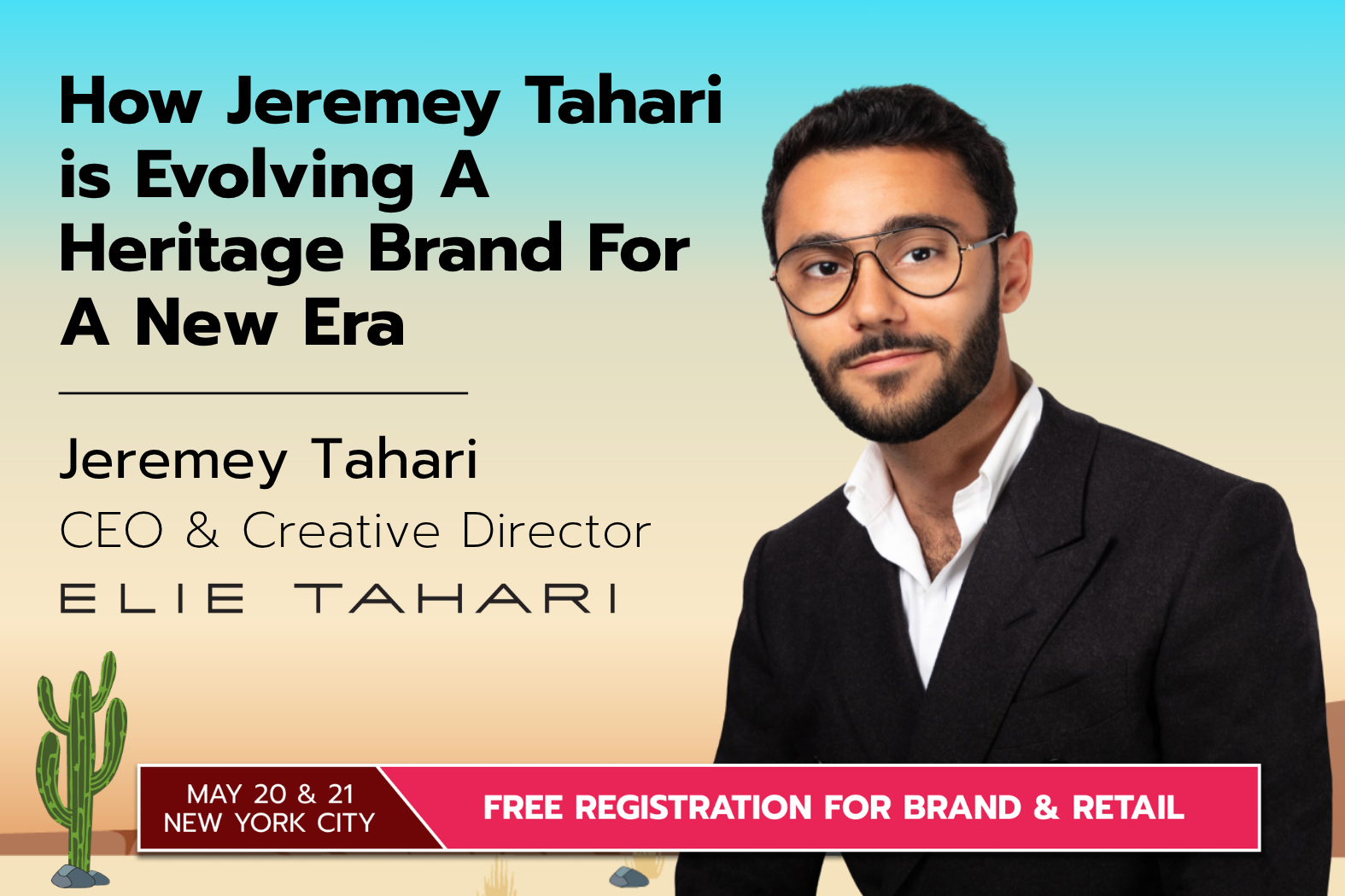 Read more about the article Speaker Spotlight | Jeremey Tahari